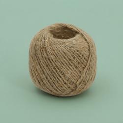 Jute bruiloft touw glitter 65 meter